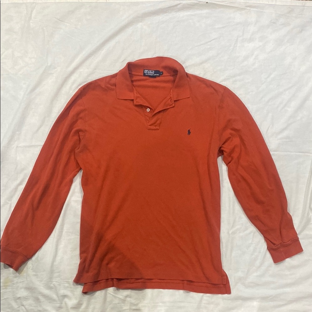 Polo by Ralph Lauren Orange Polo Shirt Relaxed Fit